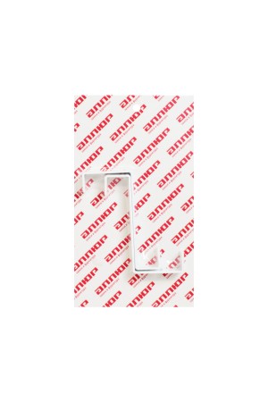 АЛЛЮР КДН-2 (20х40) белый 2 шт. Крючок на дверь навесной (30)