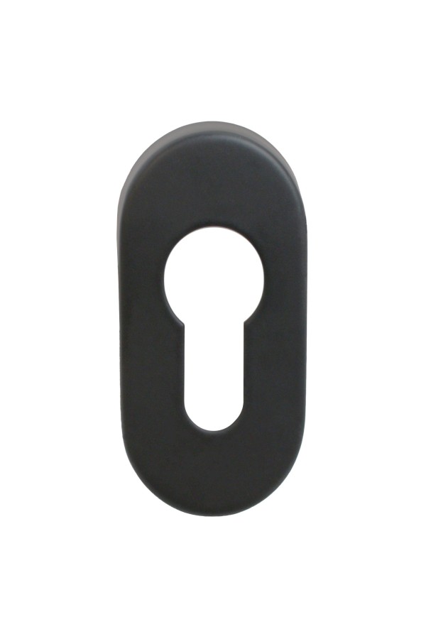 Накладка для ц/м СТАНДАРТ 0900 SS BLACK ЧЕРНАЯ INOX нержавеющая сталь (100,5)