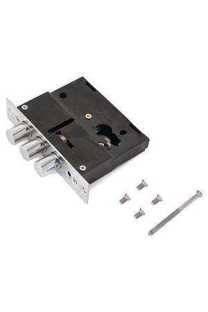 АЛЛЮР ЗВ1-06А без ц/мех.б/о для кит.металл.дверей Замок врезной б/руч (20)