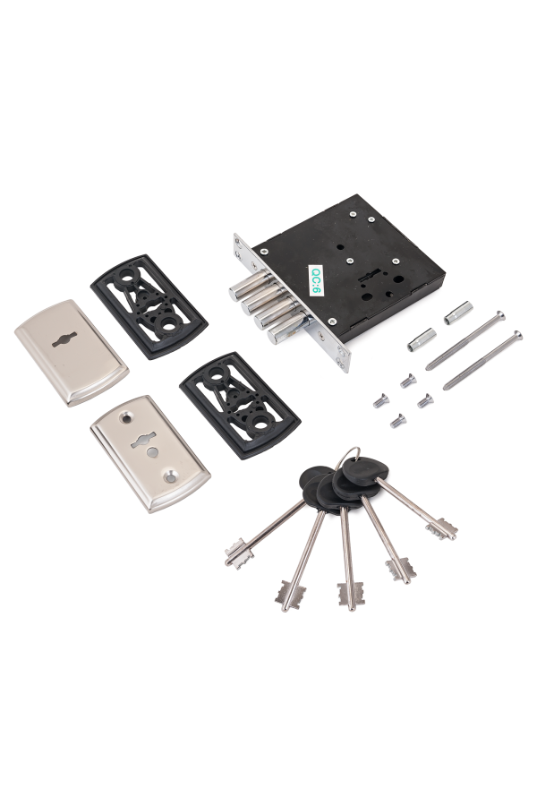 АЛЛЮР ЗВ1-07-С б/о для кит.металл.дверей Замок врезной б/руч (20)