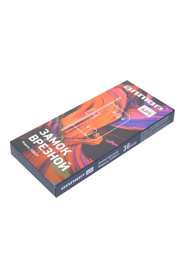 АЛЛЮР АРТ 5300-MC SB мат.золото без ц/м МАГНИТНЫЙ Замок врезной (40)