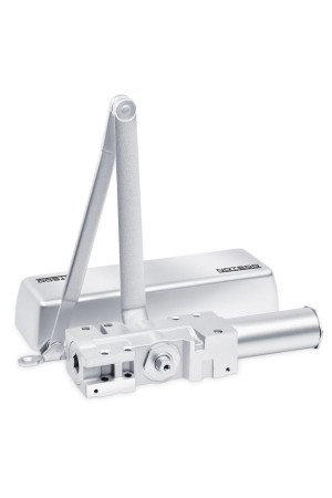 NOTEDO Доводчик дверной DC-020-200 DA с кожухом и кронштейном SILVER до 200 кг (4)
