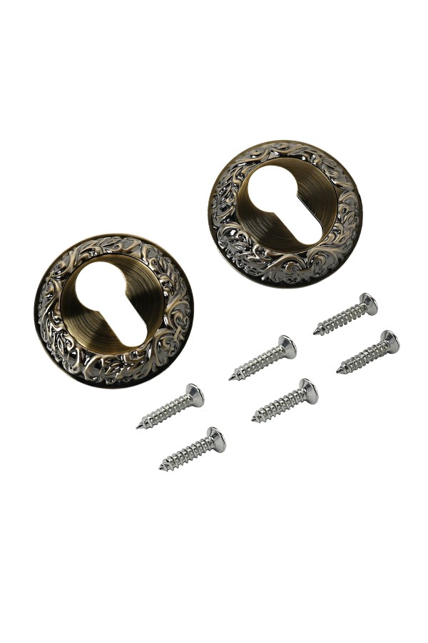 Накладка для ц/м АЛЛЮР АРТ ET-R3 AB(К3200) ст.бронза (100,10)