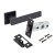 АЛЛЮР АРТ "ЛАНА" BL/BL+L45-8 BL (86150/S45) матовый черный Комплект ручка и защелка (20) АЛЛЮР АРТ "ЛАНА" BL/BL+L45-8 BL (86150/S45) матовый черный Комплект ручка и защелка (20)