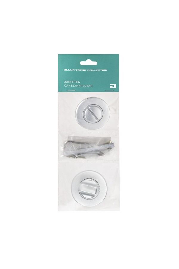 Сантехническая завертка к ручкам АЛЛЮР 1800BK WC PSN перламутровый никель (100,10)