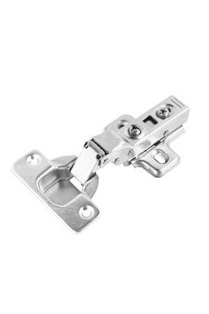 StahlBuro 1110 Clip-On  2 шт., хром. Петля мебельная полунакладная с доводчиком (50)