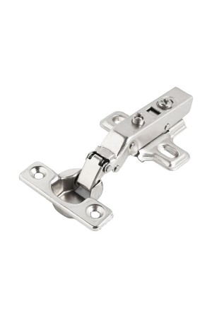 StahlBuro D26 Clip-on 2 шт., хром. Мини петля мебельная полунакладная с доводчиком (50)