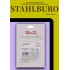 StahlBuro 78*33 (малая) А-8 (8-шарнирная) 2шт., хром. Петля мебельная без врезки (125)