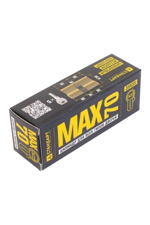Стандарт MAX 70 (35х35) AB 5кл ст.бронза перф.ключ/ключ Цилиндровый механизм (80,10)
