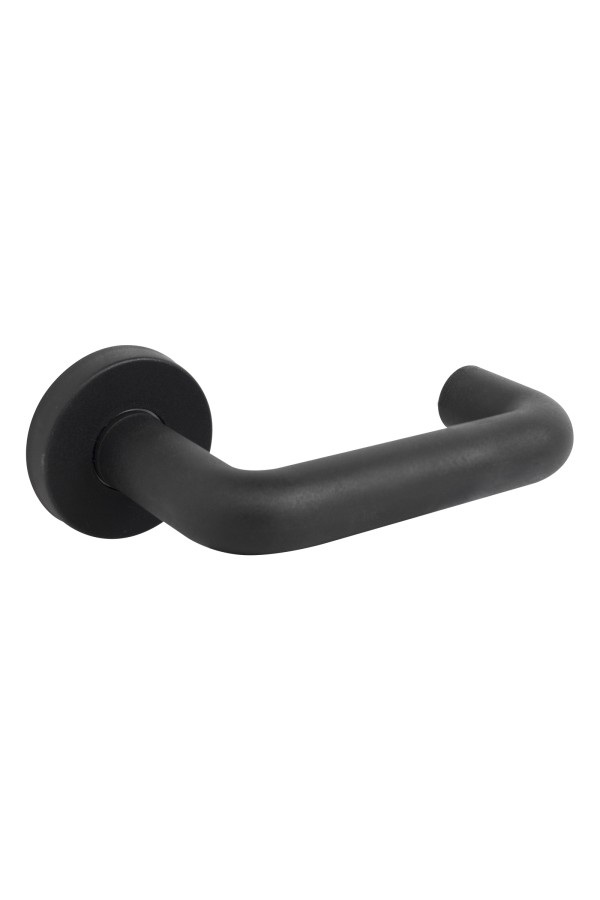 СТАНДАРТ 0203 (60-100)/R01 BLACK Комплект ручек с круглой накладкой под МЦ (30)