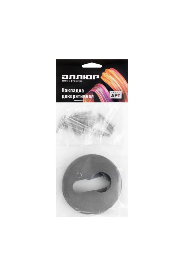 Накладка для ц/м АЛЛЮР АРТ ET-R9 MBN(0240) графит (100,10)