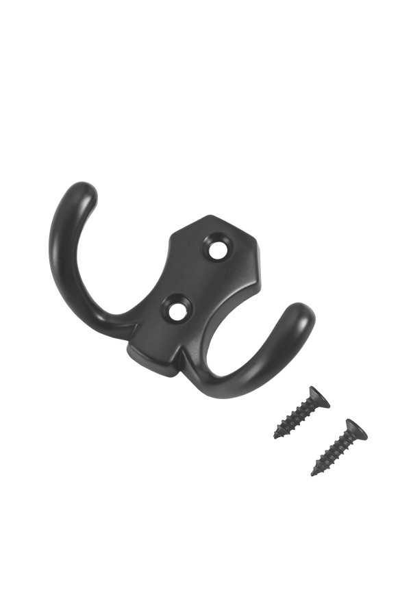 StahlBuro 306 B BL матовый черный ЕВРОПАКЕТ крючок-вешалка (300,50)