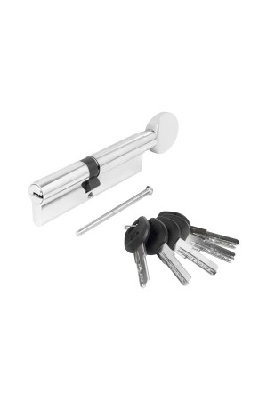АЛЛЮР HD FG 100-5К CP (45х55G) хром перф.кл Цилиндровый механизм (50,10)
