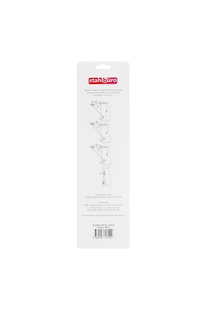 StahlBuro N60 матовый черный Газовые лифты (100)