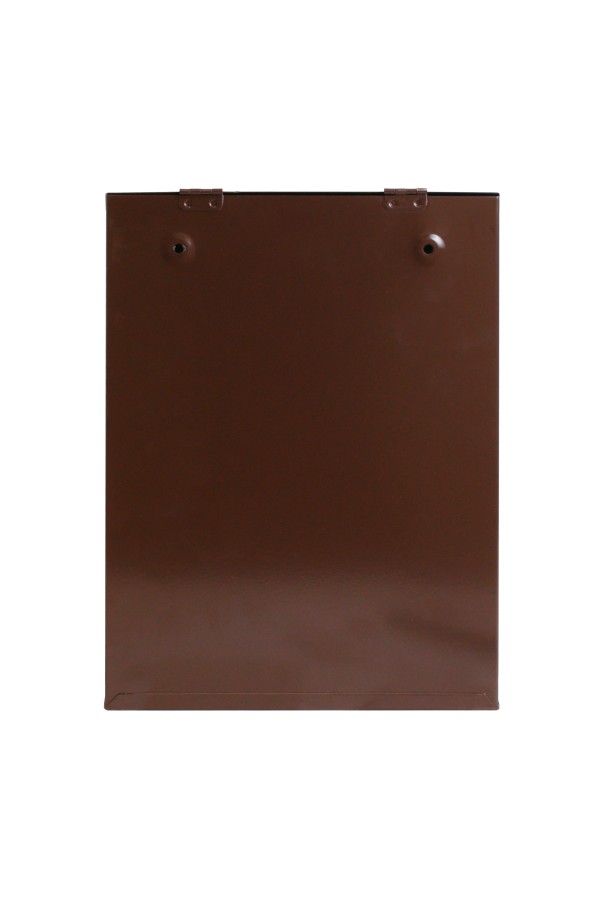Ящик почтовый АЛЛЮР №3011 шоколадно-коричневый (4)