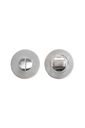 Сантехническая завертка к ручкам СТАНДАРТ 01WC SS INOX нержавеющая сталь (60,3)