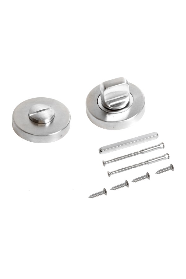 Сантехническая завертка к ручкам СТАНДАРТ 01WC SS INOX нержавеющая сталь (60,3)