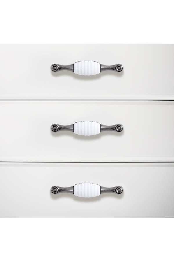 StahlBuro C2496-96 2шт., AS состаренное серебро. Ручка-скоба мебельная (10,100)