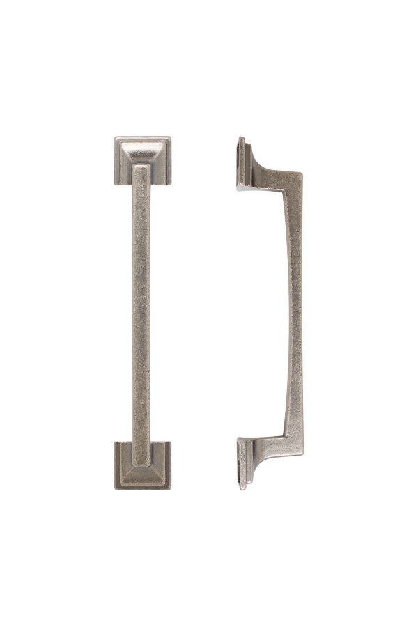 StahlBuro C2526-128 2шт., AS состаренное серебро. Ручка-скоба мебельная (20, 200)