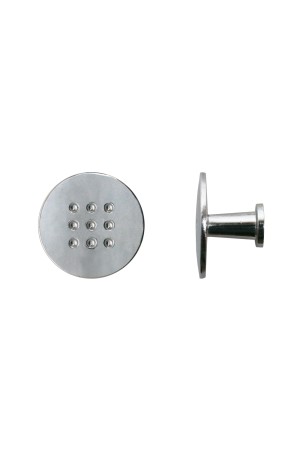 StahlBuro A507 2шт., CP хром. Ручка-кнопка мебельная (500,50)