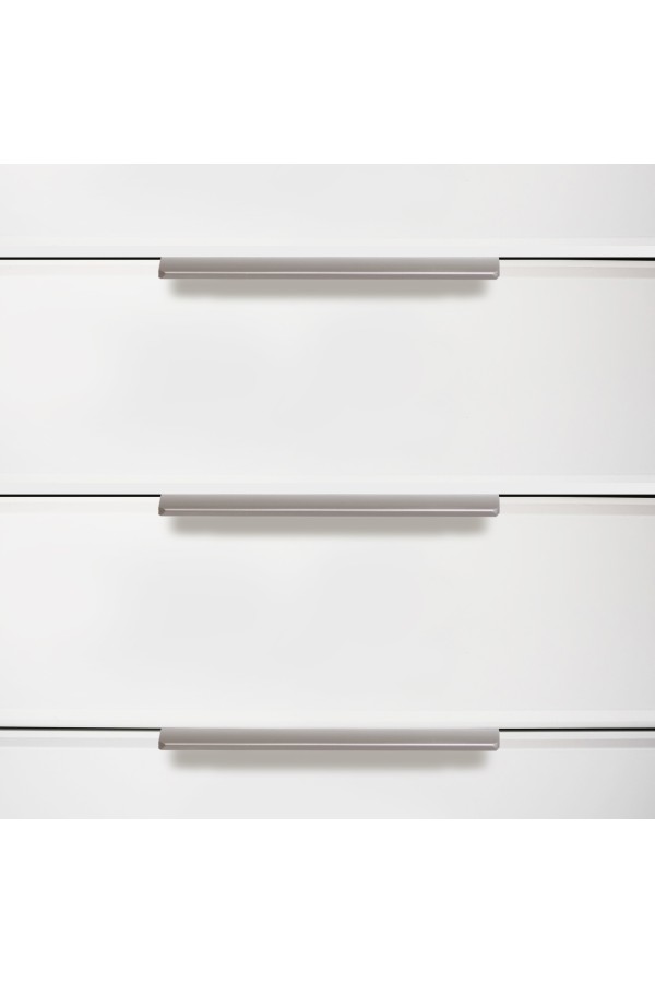 StahlBuro A305-128 2шт., SN матовый никель. Ручка-профиль мебельная (10, 100)