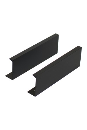 StahlBuro A306-96 2шт., BL матовый черный. Ручка-профиль мебельная (10, 100)