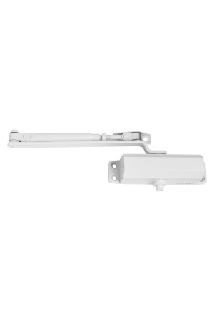 АЛЛЮР Доводчик дверной COMFORT ДД 132/2-3 A-W (до 80 кг) белый RAL9016, морозостойкий (10)