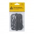 СТАНДАРТ 100х70х2,5 1BB-L (R14) BL матовый черный левая Петля дверная 1 шт (100,20)