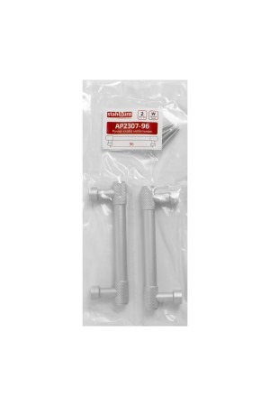 StahlBuro AP2307-96 2шт., W матовый белый хром. Ручка-скоба мебельная (20, 200)