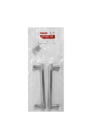 StahlBuro AP2307-128  2шт., CP хром. Ручка-скоба мебельная (15, 150)
