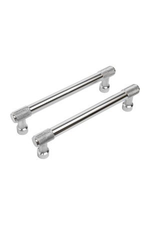 StahlBuro AP2307-128  2шт., CP хром. Ручка-скоба мебельная (15, 150)