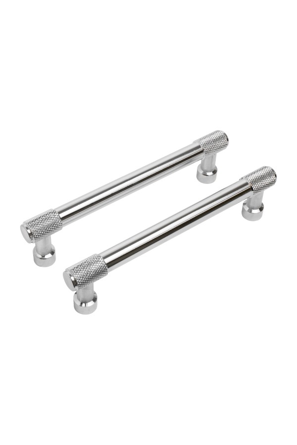 StahlBuro AP2307-128  2шт., CP хром. Ручка-скоба мебельная (15, 150)