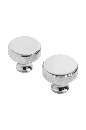 StahlBuro AP2704 2шт., CP хром. Ручка-кнопка мебельная (25, 250)