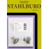 StahlBuro AP2704 2шт., SN сатин. Ручка-кнопка мебельная (25, 250)