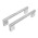 StahlBuro AP2315-128 2шт., CP хром. Ручка-скоба мебельная (15, 150) StahlBuro AP2315-128 2шт., CP хром. Ручка-скоба мебельная (15, 150)