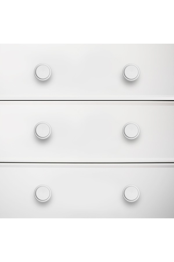 StahlBuro AP2706 2шт., W матовый белый хром. Ручка-кнопка мебельная (25, 250)