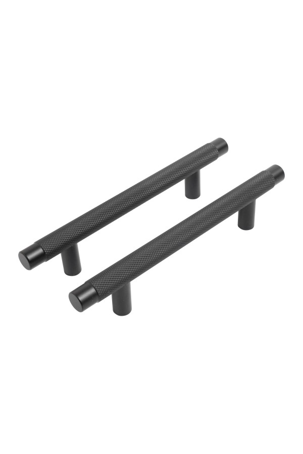 StahlBuro AP2308-96 2шт., BL матовый черный. Ручка-скоба мебельная (20, 200)