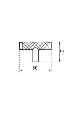 StahlBuro AP2308 2шт., W матовый белый хром. Ручка-кнопка мебельная (25, 250)