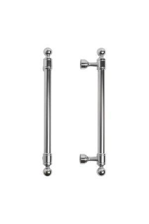 StahlBuro AP2306-128 2шт., CP хром. Ручка-скоба мебельная (15, 150)