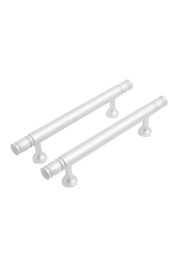 StahlBuro AP2311-96 2шт., W матовый белый хром. Ручка-скоба мебельная (20, 200)
