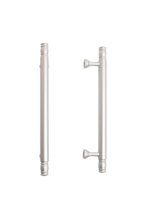 StahlBuro AP2311-128 2шт., W матовый белый хром. Ручка-скоба мебельная (15, 150)