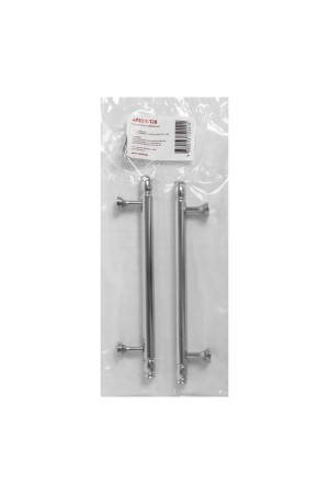 StahlBuro AP2311-128 2шт., CP хром. Ручка-скоба мебельная (15, 150)