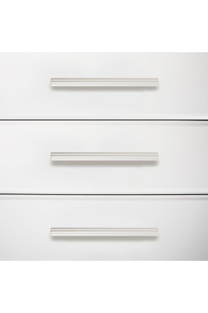 StahlBuro AP2313-128 2шт., W матовый белый хром. Ручка-скоба мебельная (15, 150)