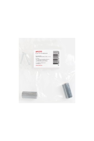 StahlBuro AP2315 2шт., CP хром. Ручка-кнопка мебельная (25, 250)