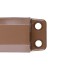 АЛЛЮР Доводчик дверной COMFORT ДД 132/2-3 A-С (до 80 кг) коричневый RAL8024, морозостойкий (10)