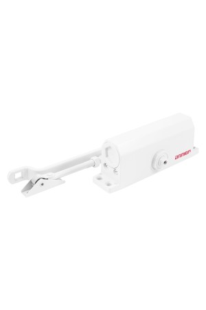АЛЛЮР Доводчик дверной COMFORT ДД 188/3-5 A-W (до 130 кг) белый RAL9016 , морозостойкий (10)