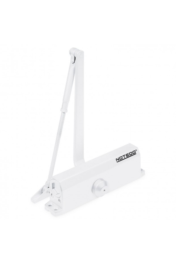NOTEDO Доводчик дверной DC-110 DA WHITE  до 120кг (10)