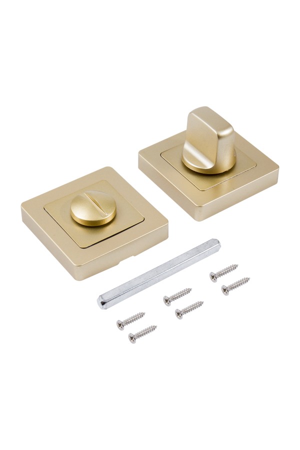 Сантехническая завертка к ручкам СТАНДАРТ P-BK-S1 MSG матовое золото (100,5)