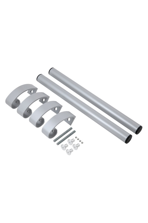 ЛДМ Ручка офисная АРД-02 (400 мм) 9006 серебро Ручка-скоба (16)