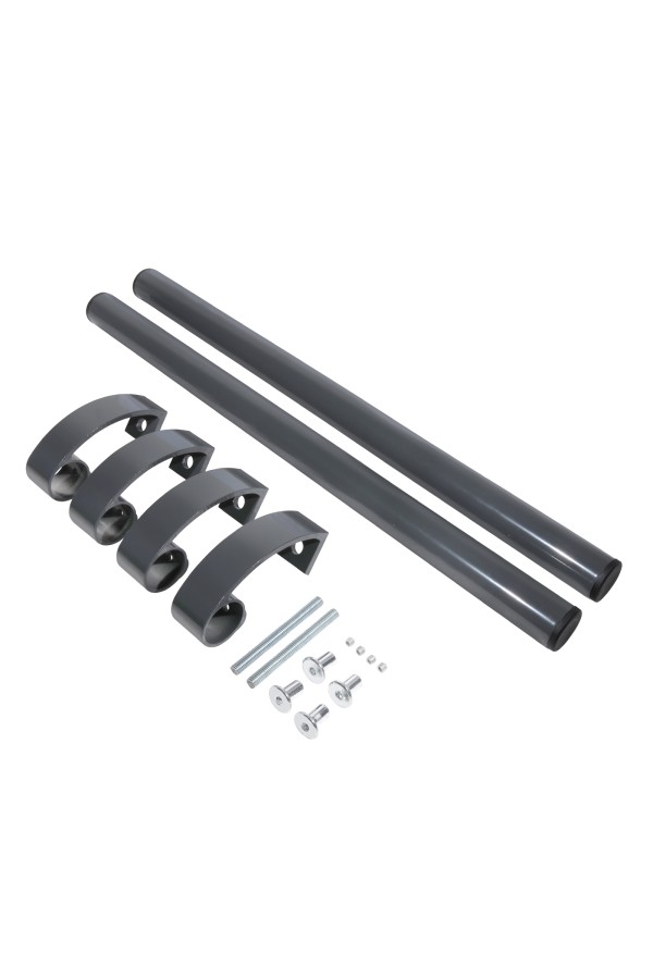 ЛДМ Ручка офисная АРД-02 (500 мм) 7016  антрацитово-серый  Ручка-скоба (16)